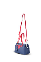 U.S. Polo Assn., Geanta cu bareta detasabila de umar, Rosu, Alb, Bleumarin