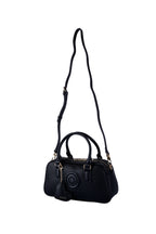 U.S. Polo Assn., Geanta de piele ecologica cu bareta, Negru