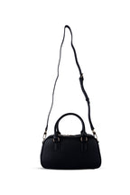 U.S. Polo Assn., Geanta de piele ecologica cu bareta, Negru