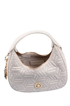 U.S. Polo Assn., Geanta de piele ecologica cu maner, Crem