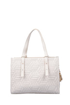 U.S. Polo Assn., Geanta tote de piele ecologica, Crem