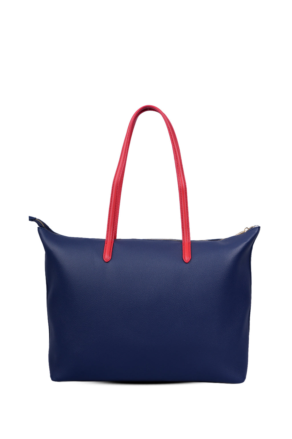 U.S. Polo Assn., Geanta shopper cu logo, Rosu, Bleumarin