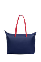 U.S. Polo Assn., Geanta shopper cu logo, Rosu, Bleumarin