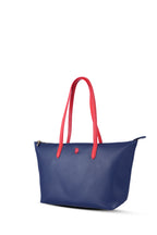 U.S. Polo Assn., Geanta shopper cu logo, Rosu, Bleumarin
