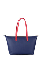 U.S. Polo Assn., Geanta shopper cu logo, Rosu, Bleumarin