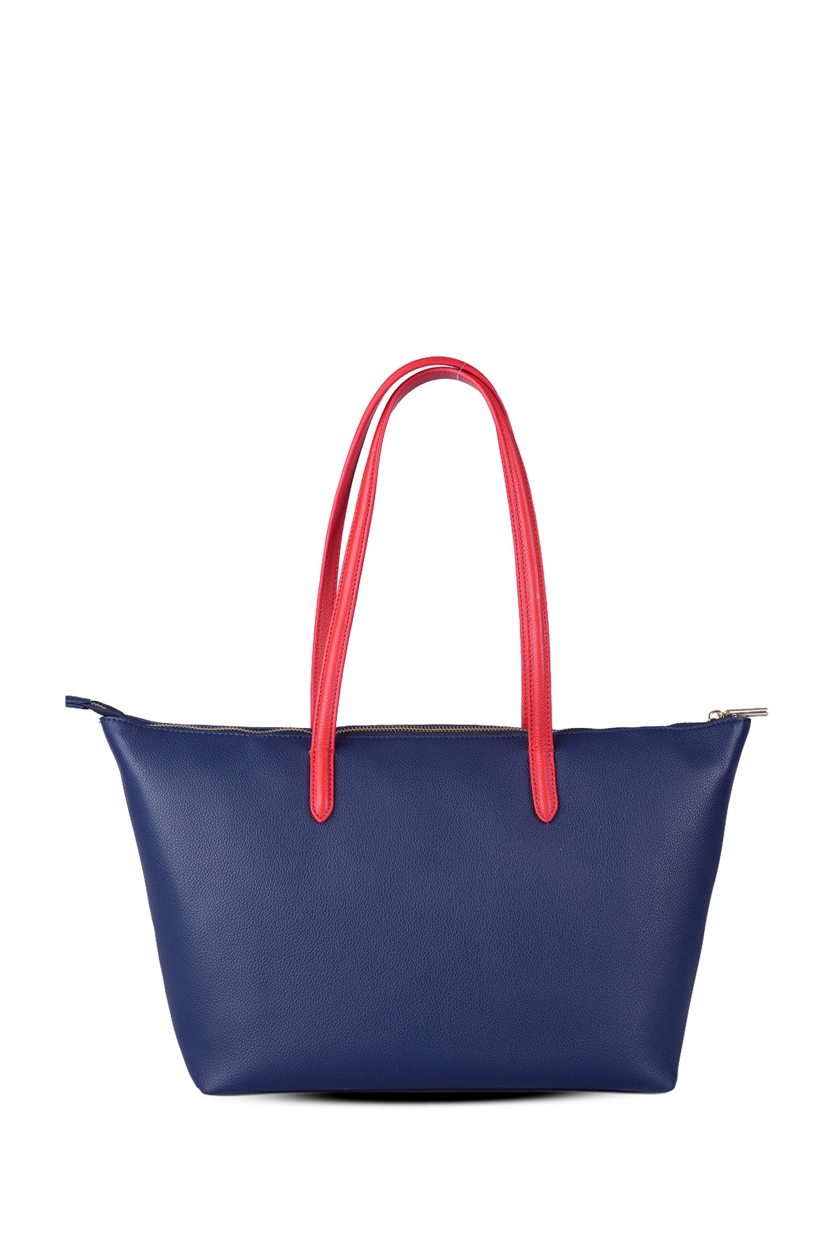 U.S. Polo Assn., Geanta shopper cu logo, Rosu, Bleumarin