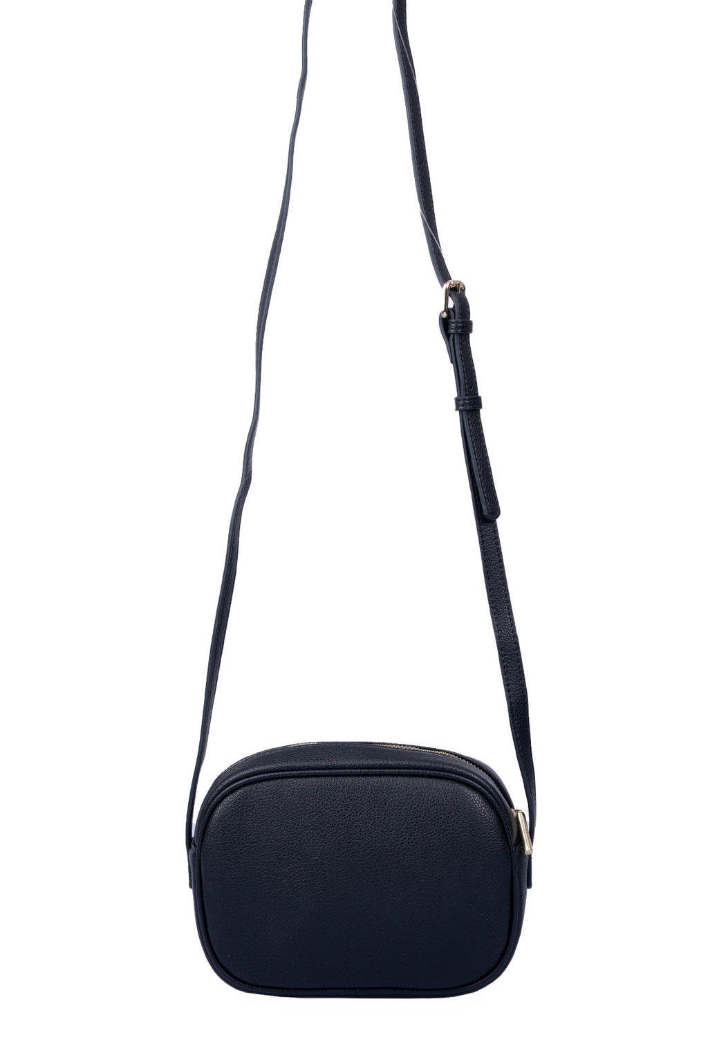 U.S. Polo Assn., Geanta crossbody de piele ecologica, Negru