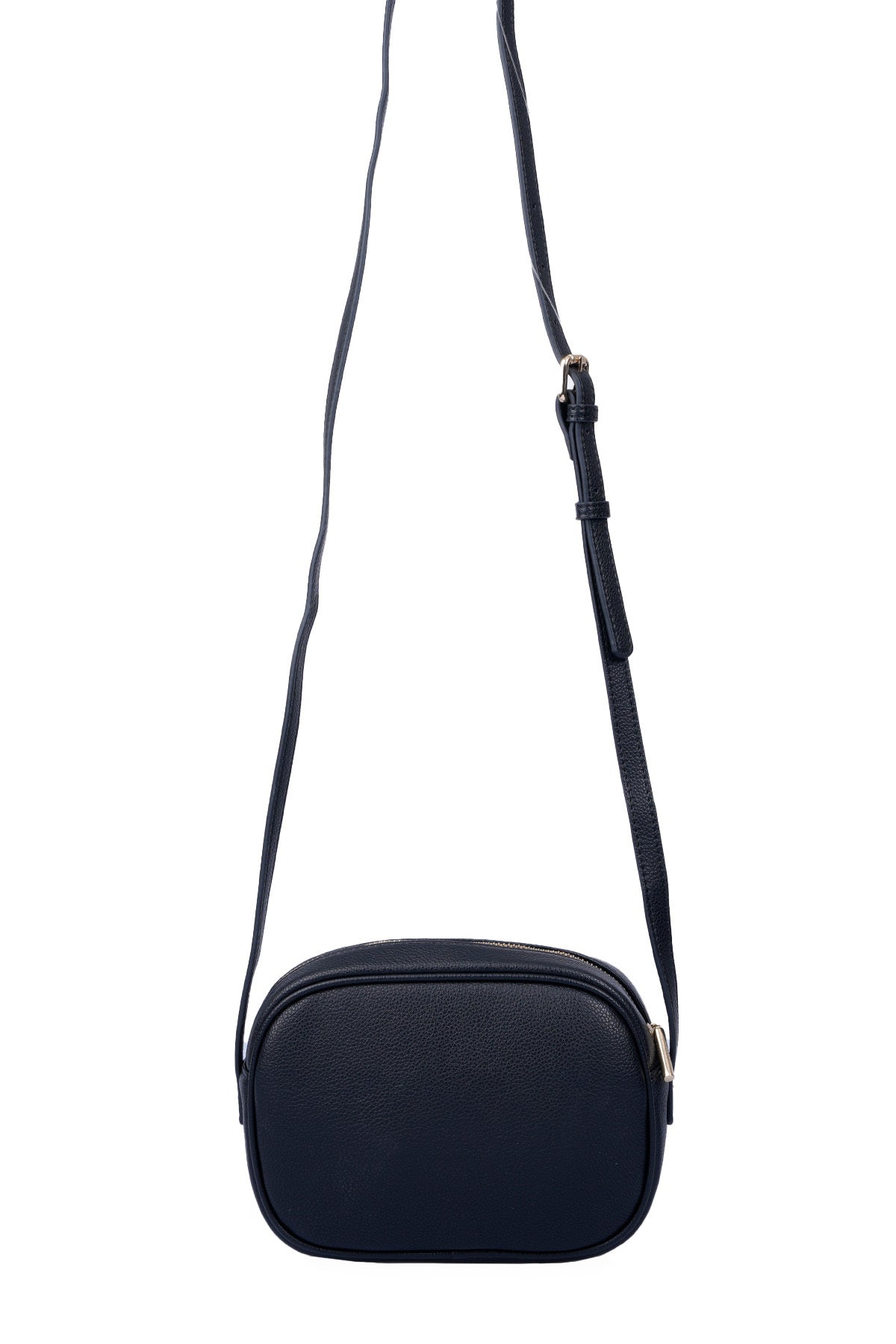 U.S. Polo Assn., Geanta crossbody de piele ecologica, Negru