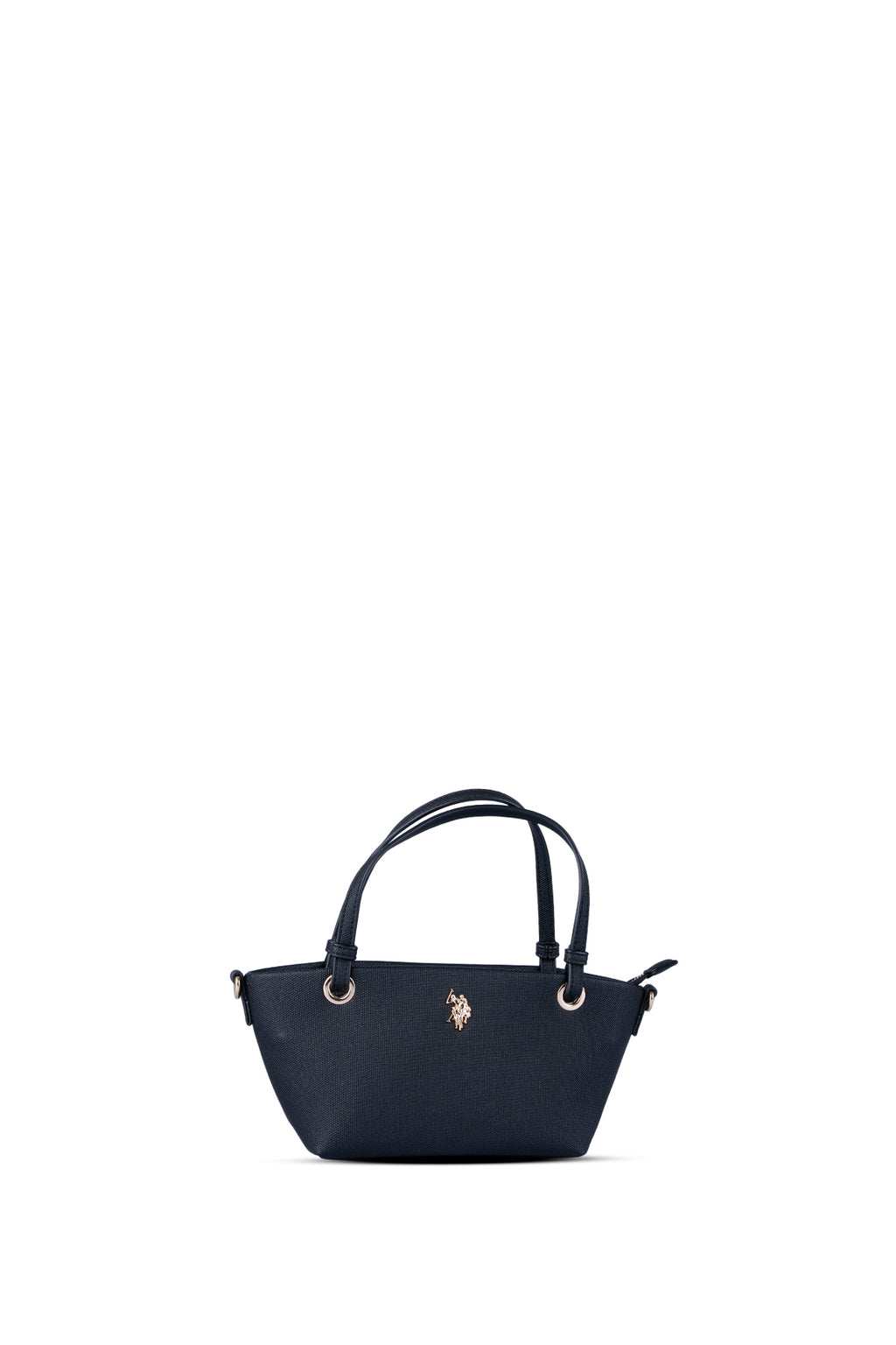 U.S. Polo Assn., Geanta cu maner si logo, Negru