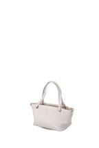 U.S. Polo Assn., Geanta cu maner si logo, Alb fildes