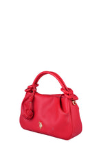 U.S. Polo Assn., Geanta cu maner si logo, Rosu