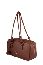 U.S. Polo Assn., Geanta hobo de piele ecologica, Maro
