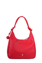 U.S. Polo Assn., Geanta de piele ecologica, Rosu