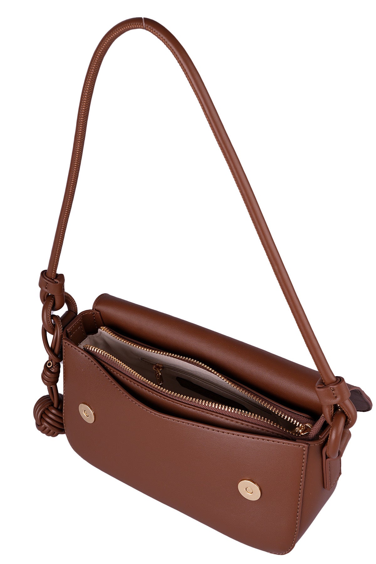 U.S. Polo Assn., Geanta de piele ecologica, Maro