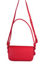 U.S. Polo Assn., Geanta de piele ecologica, Rosu