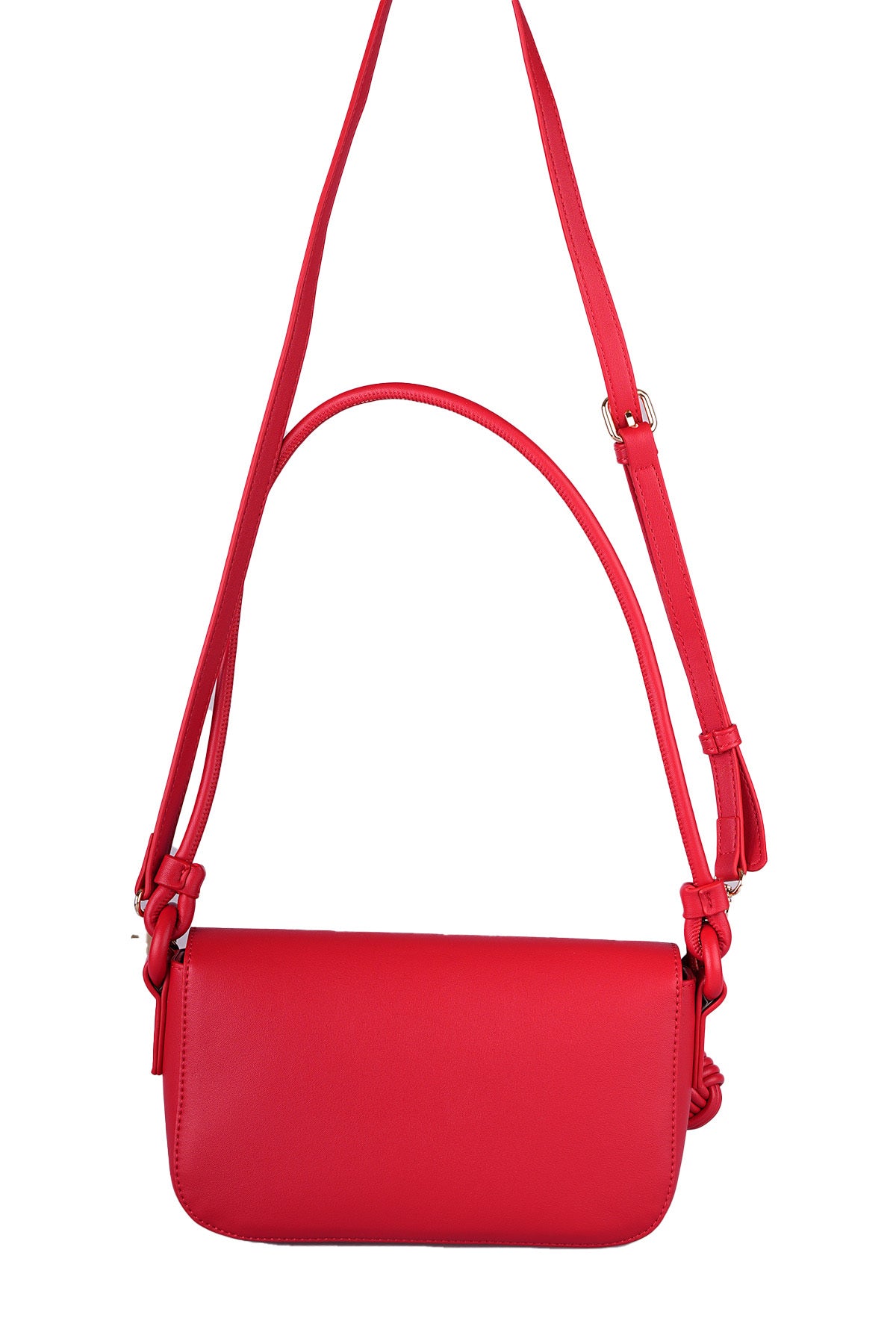 U.S. Polo Assn., Geanta de piele ecologica, Rosu