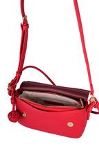 U.S. Polo Assn., Geanta de piele ecologica, Rosu