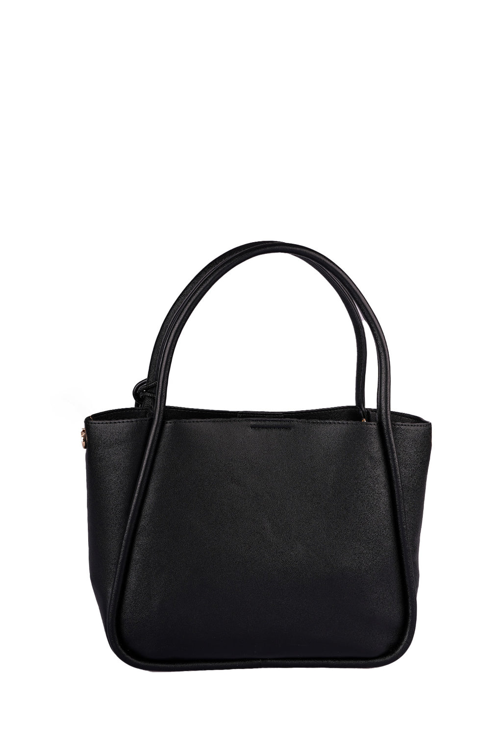 U.S. Polo Assn., Geanta shopper de piele ecologica cu logo metalic, Negru