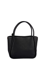 U.S. Polo Assn., Geanta shopper de piele ecologica cu logo metalic, Negru