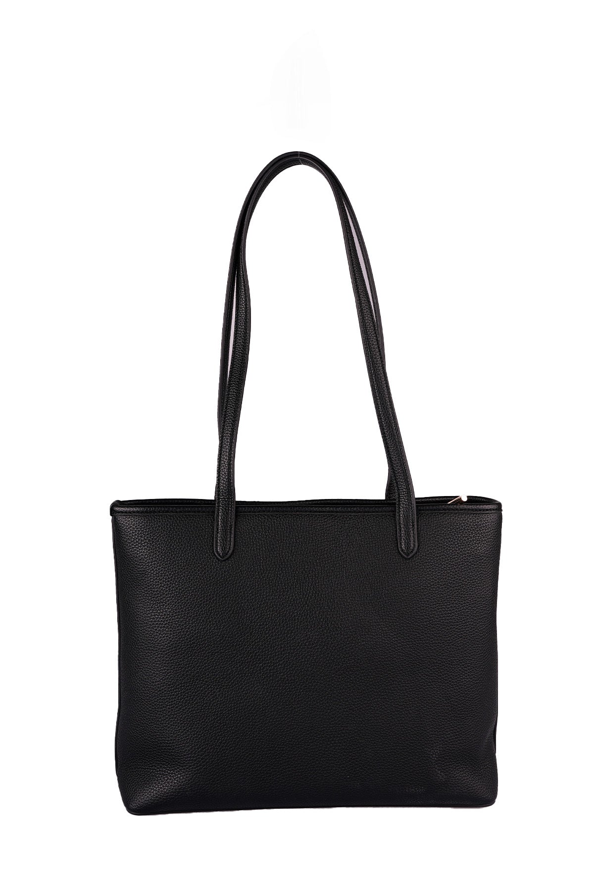 U.S. Polo Assn., Geanta tote cu fermoar si cu etui, Negru