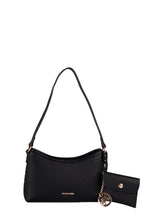 U.S. Polo Assn., Geanta crossbody de piele ecologica cu talisman-etui, Negru