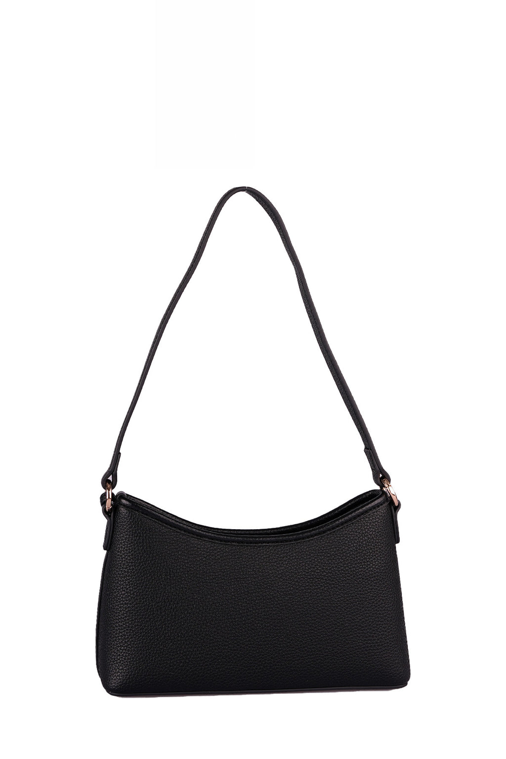 U.S. Polo Assn., Geanta crossbody de piele ecologica cu talisman-etui, Negru