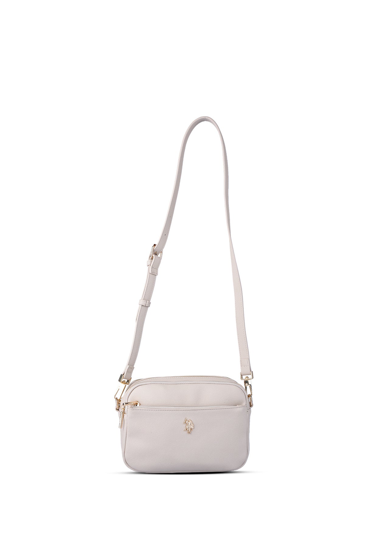U.S. Polo Assn., CROSSBODY BAG, STONE, with logo, for women