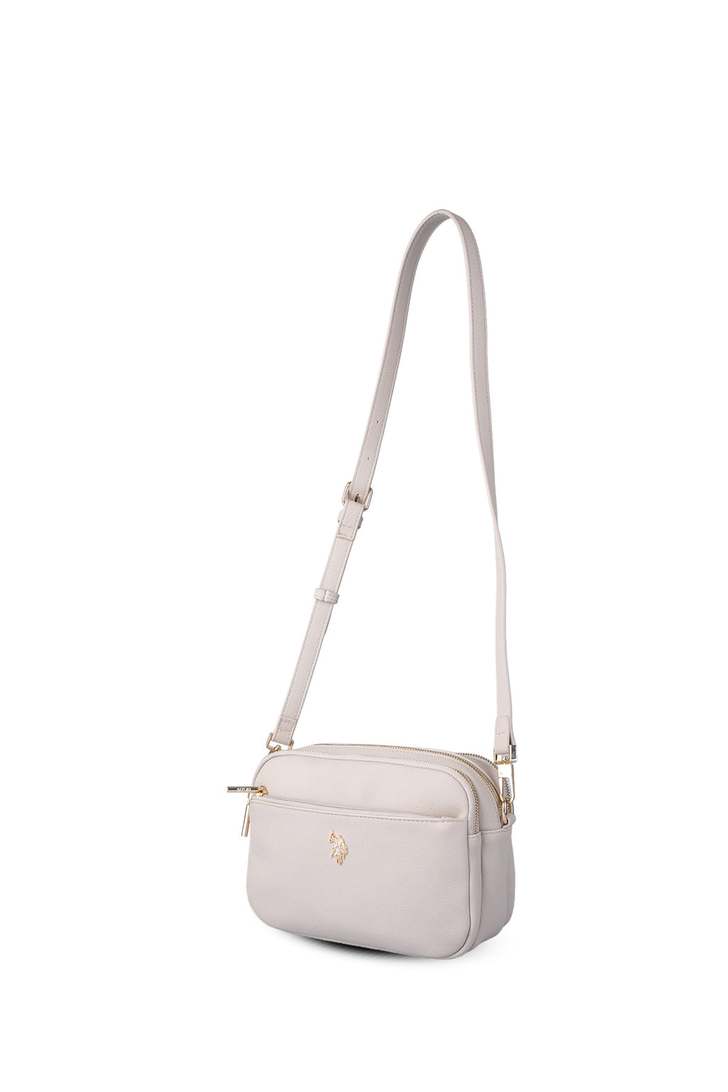 U.S. Polo Assn., CROSSBODY BAG, STONE, with logo, for women