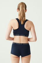 U.S. Polo Assn., Set de bustiera si chiloti, Bleumarin