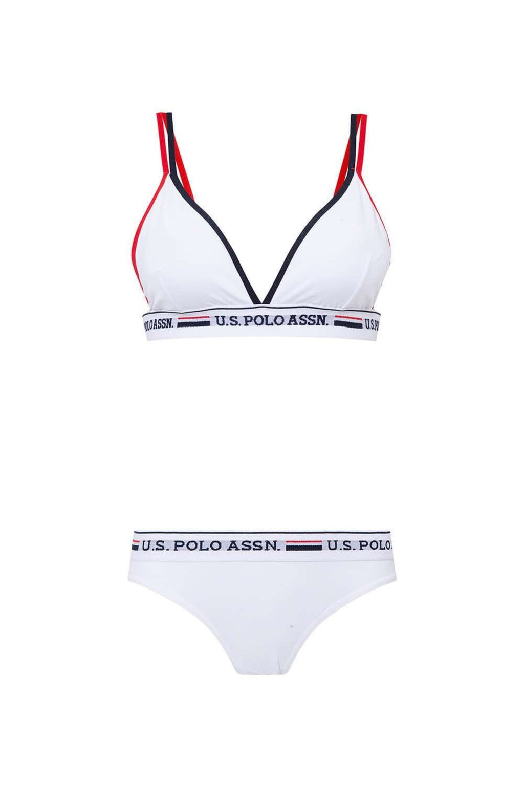 U.S. Polo Assn. Set lenjerie intima pentru copii, din amestec de bumbac