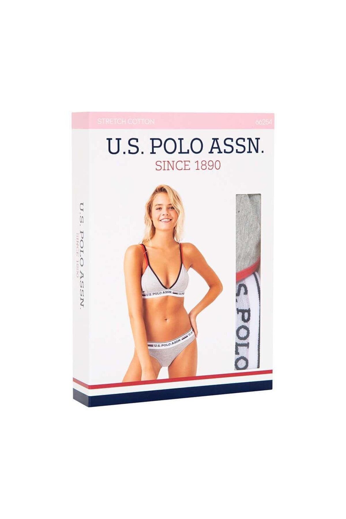 U.S. Polo Assn. Set lenjerie intima pentru copii, din amestec de bumbac