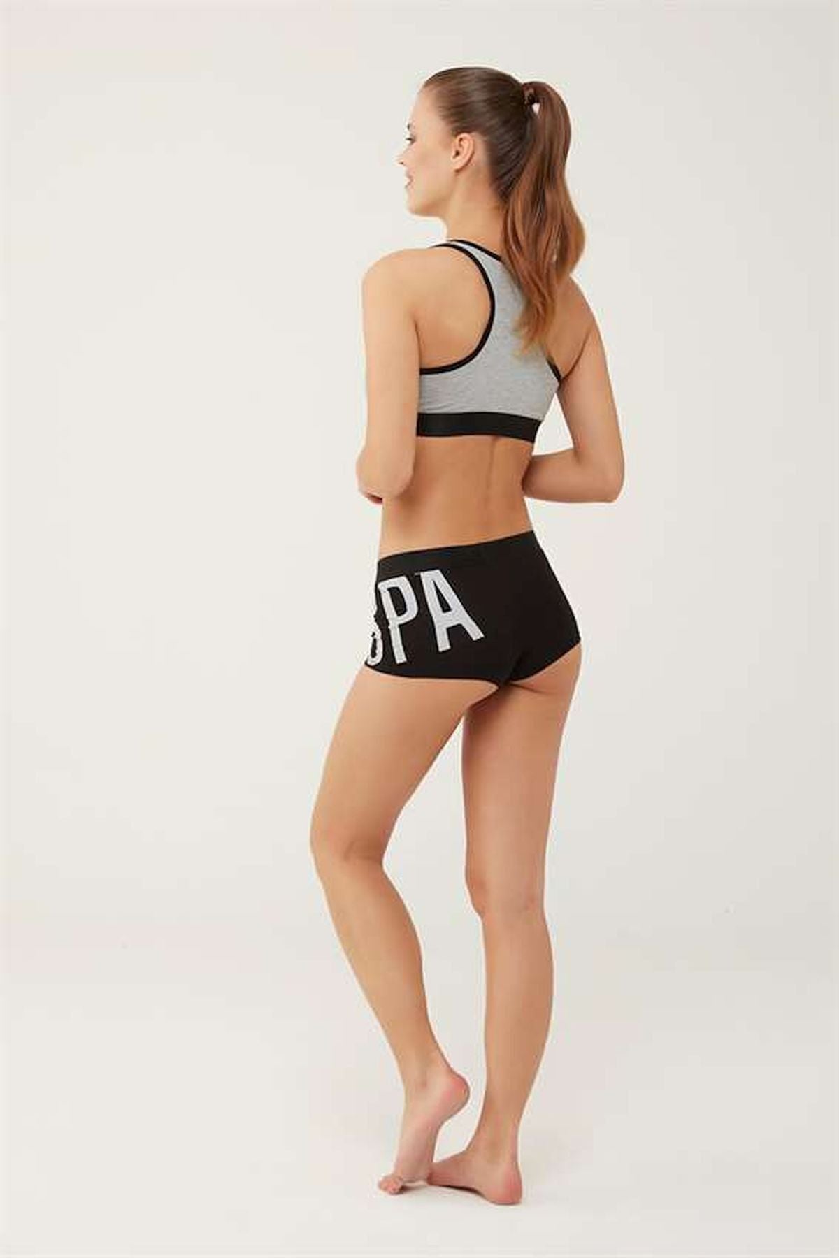 U.S. Polo Assn. Set lenjerie intima pentru copii, din amestec de bumbac