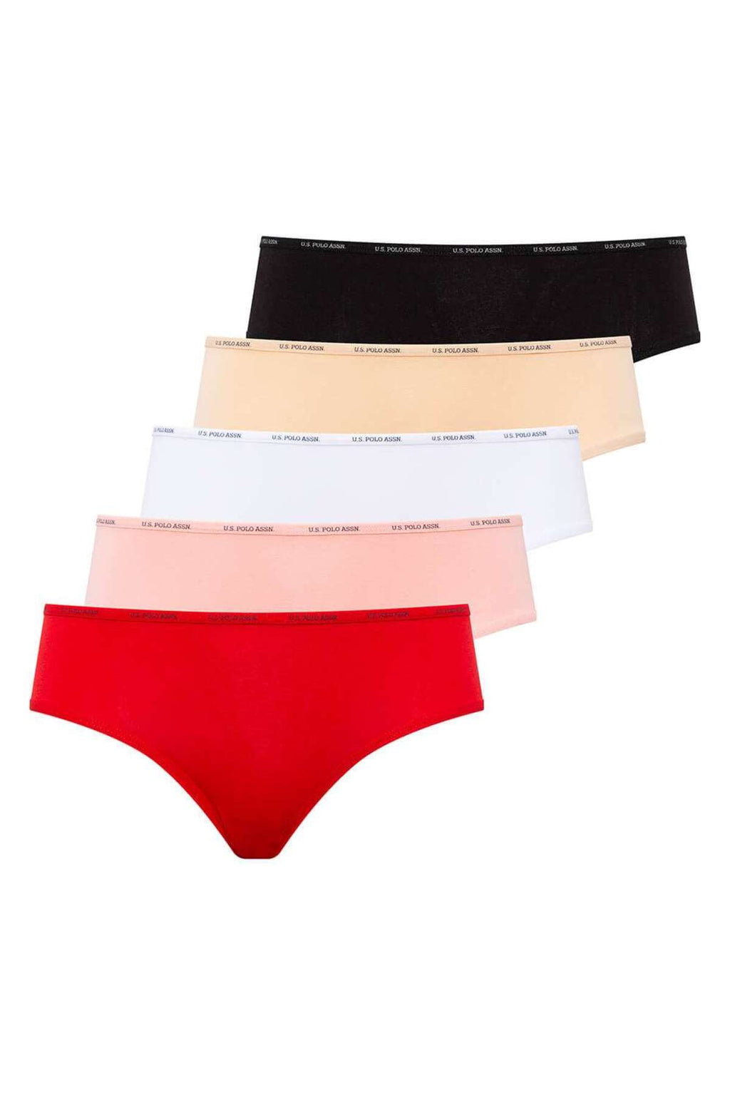 U.S. Polo Assn., Set de chiloti din amestec de modal - 5 perechi