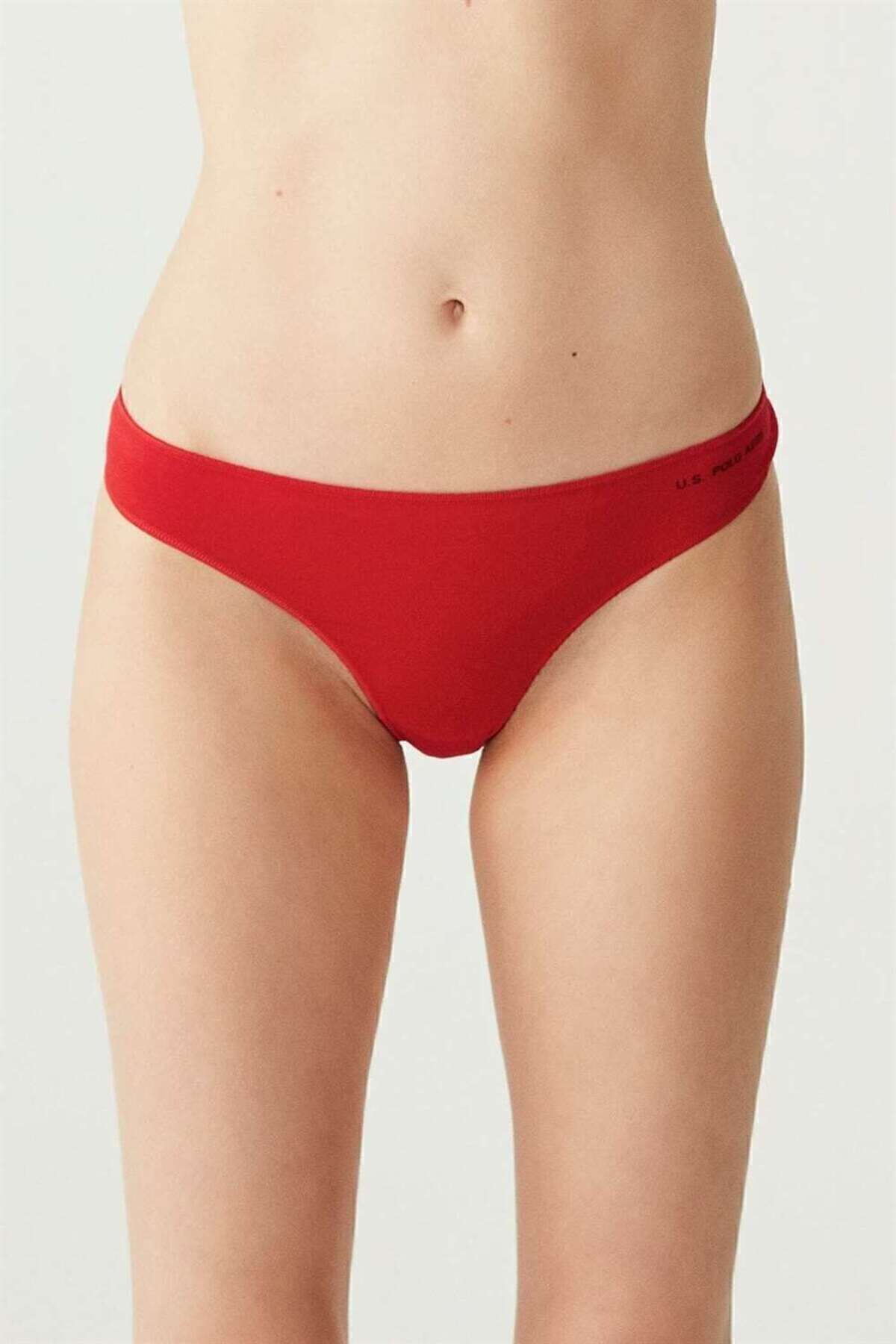 U.S. Polo Assn., Set multicolor de chiloti tanga - 5 perechi