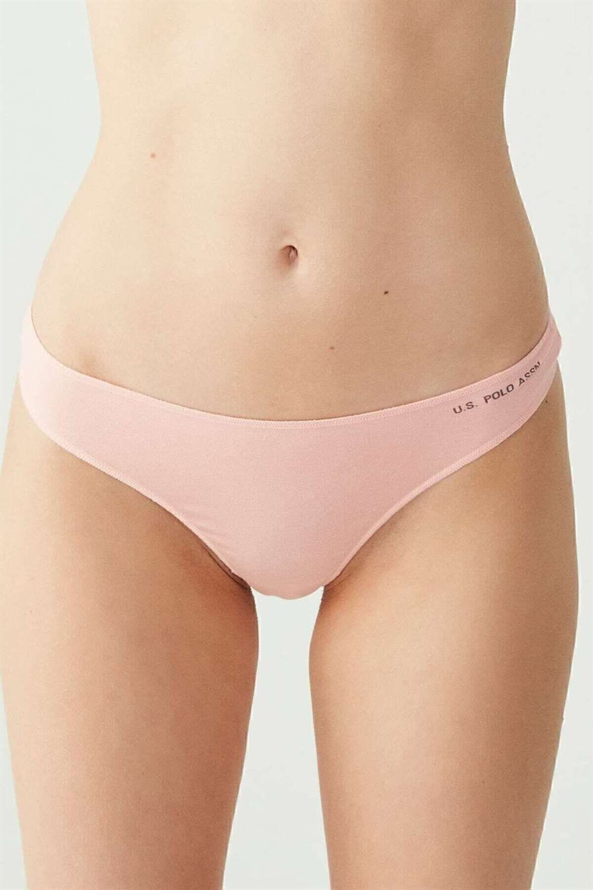 U.S. Polo Assn., Set multicolor de chiloti tanga - 5 perechi