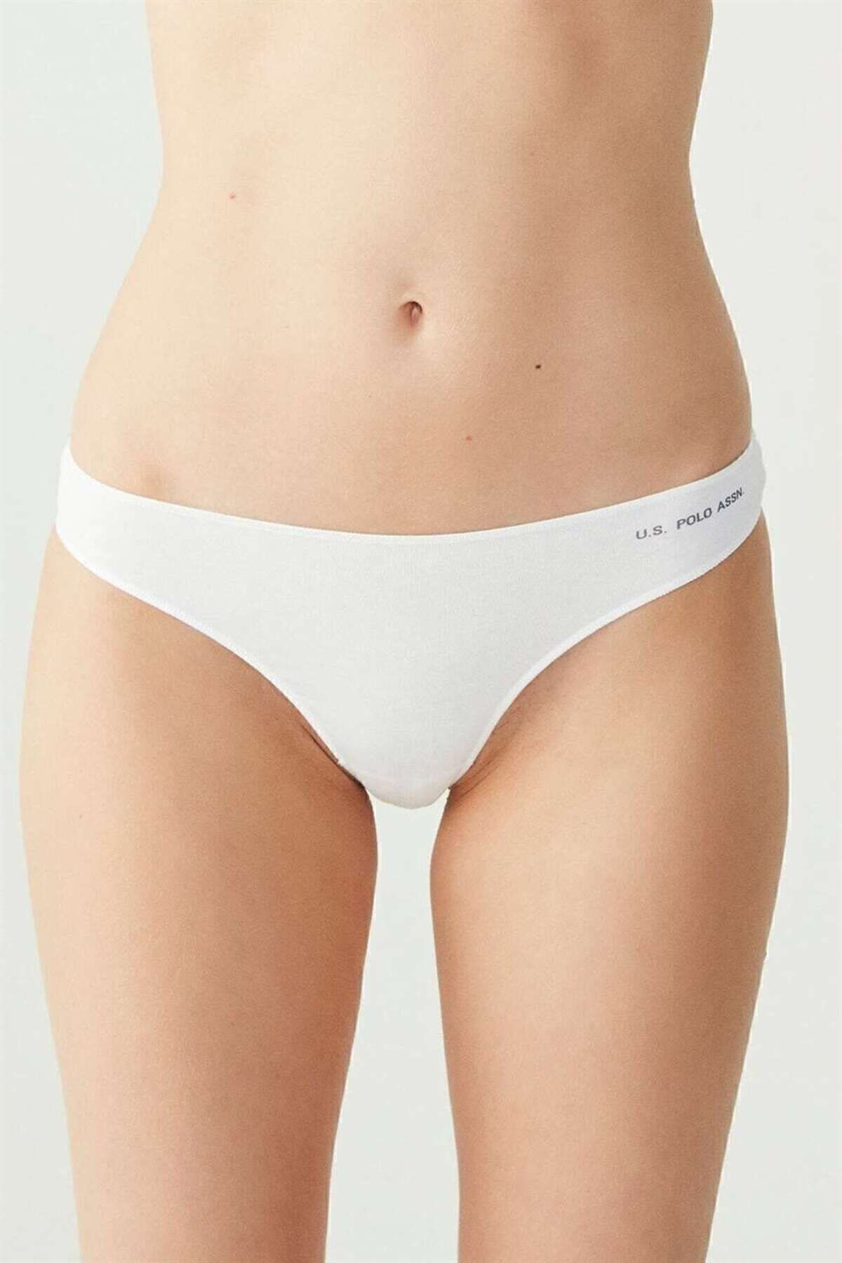 U.S. Polo Assn., Set multicolor de chiloti tanga - 5 perechi