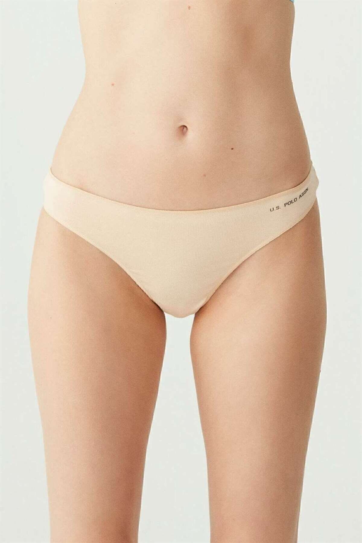 U.S. Polo Assn., Set multicolor de chiloti tanga - 5 perechi