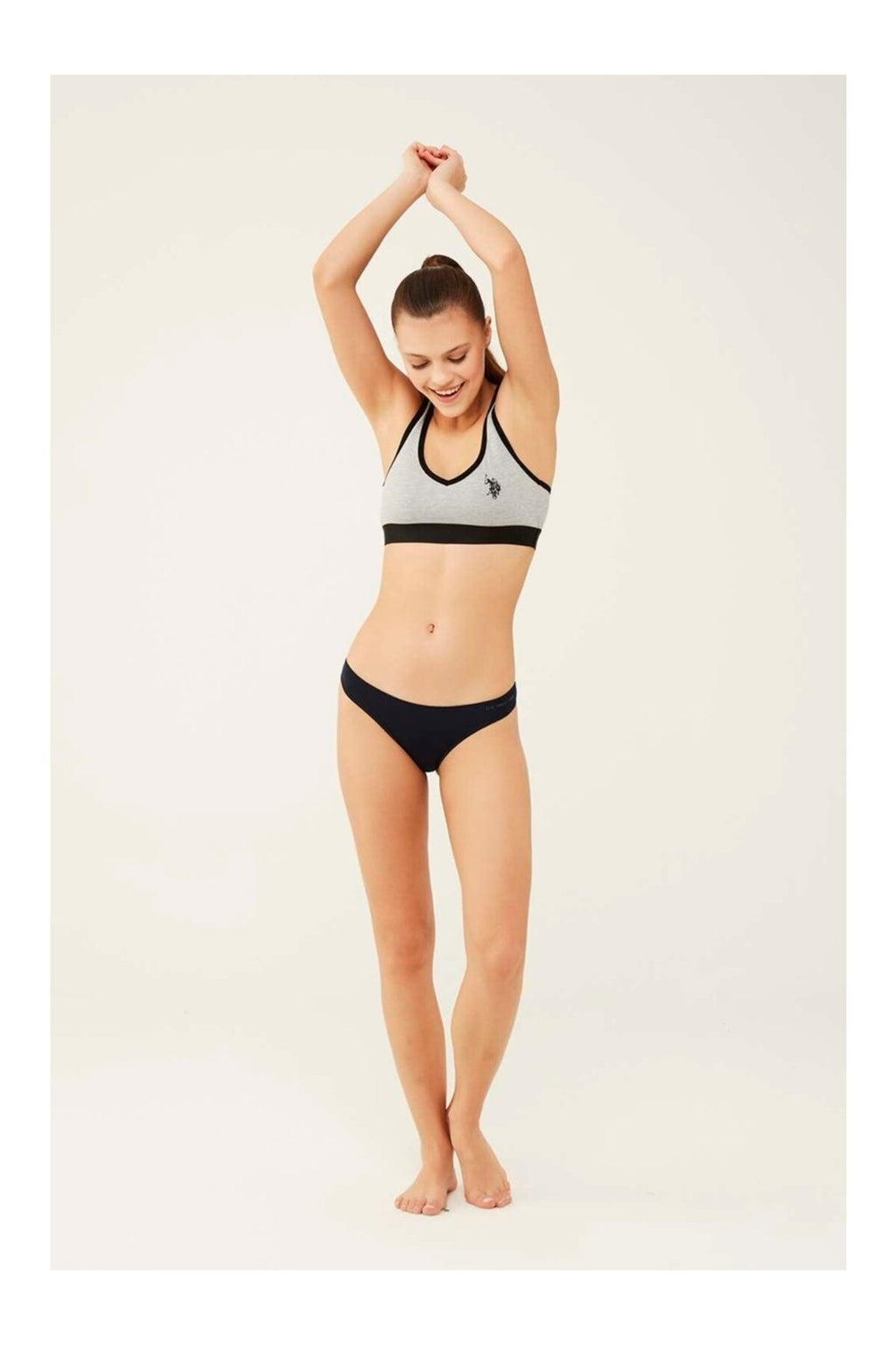 U.S. Polo Assn., Set de chiloti din amestec de bumbac si modal - 5 perechi