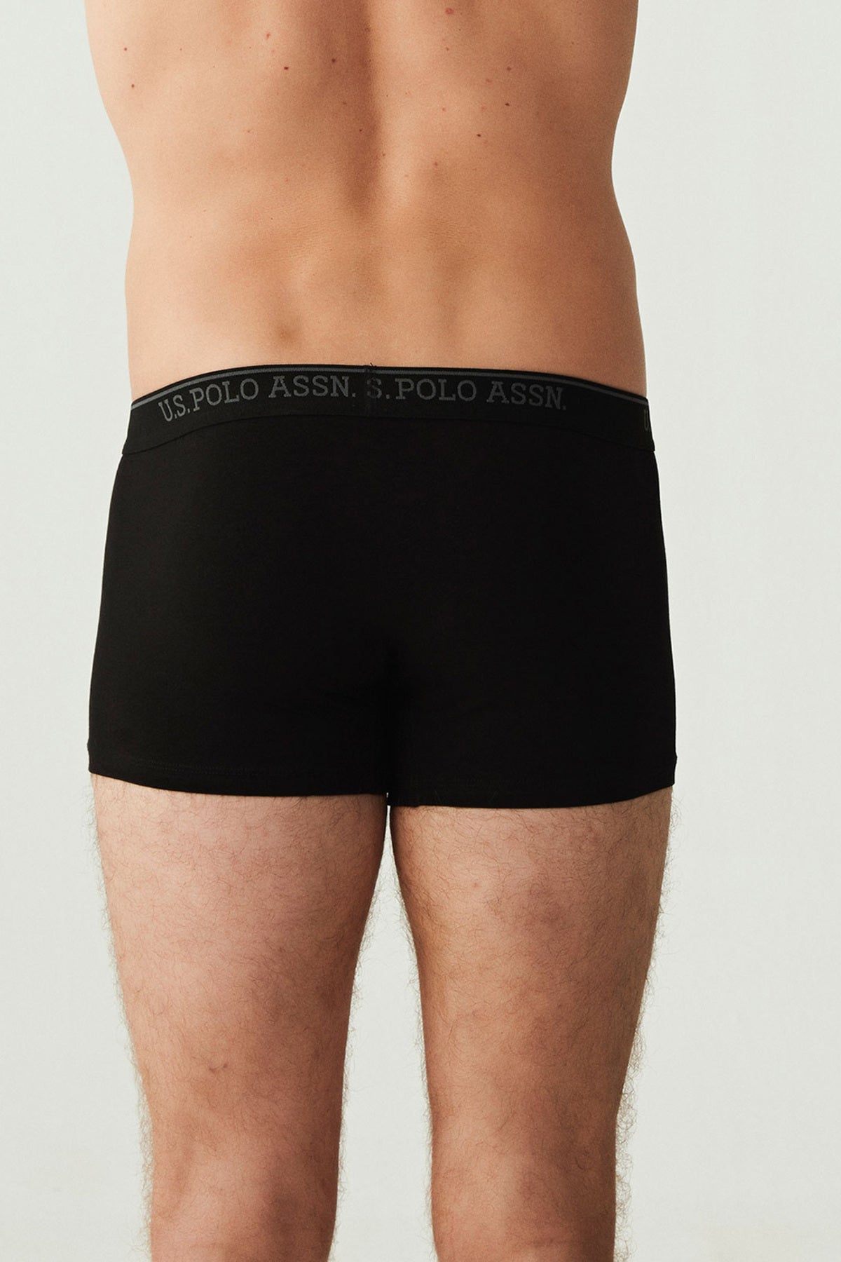 U.S. Polo Assn., Set de boxeri cu banda cu imprimeu logo - 3 perechi