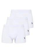 U.S. Polo Assn., Set de boxeri cu logo discret - 3 perechi