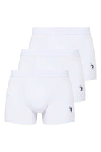 U.S. Polo Assn., Set de boxeri cu logo discret - 3 perechi