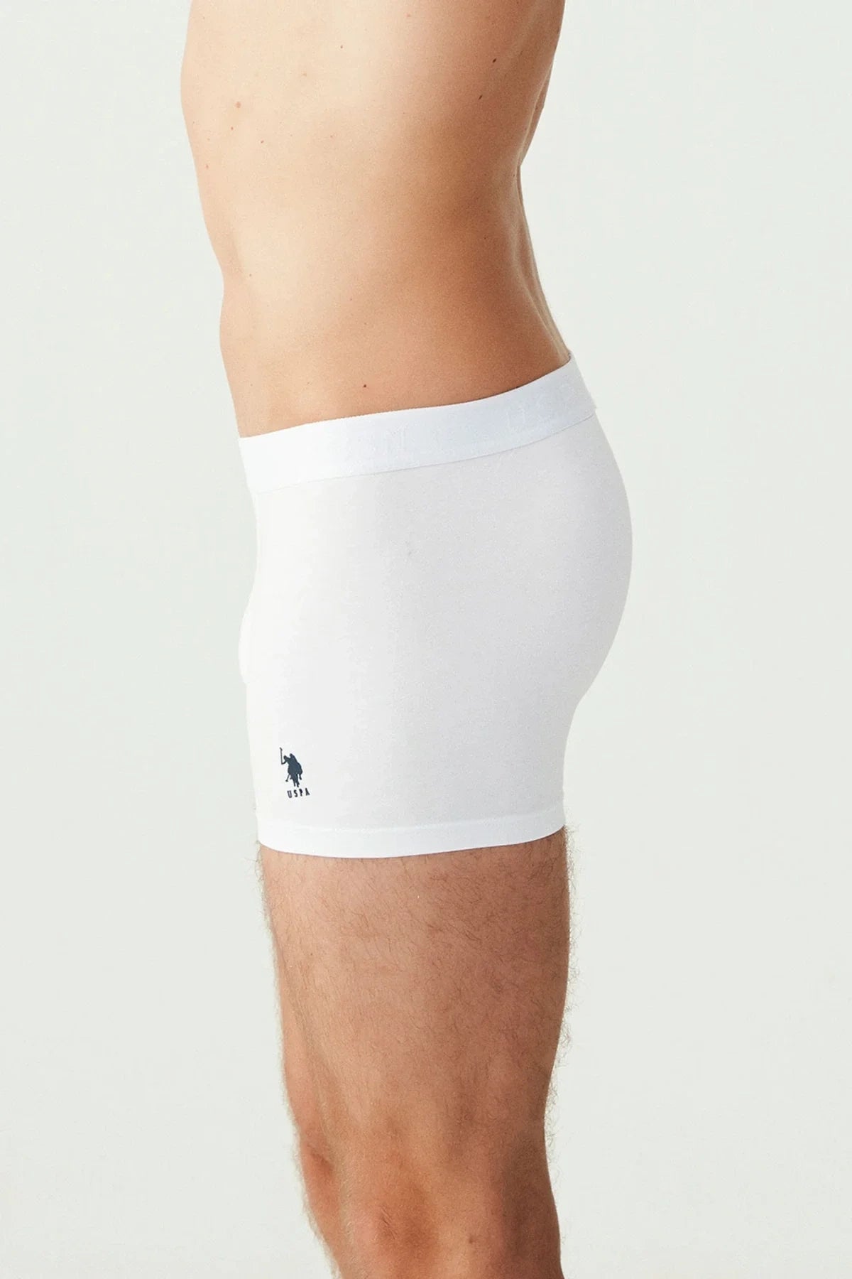 U.S. Polo Assn., Set de boxeri cu logo discret - 3 perechi