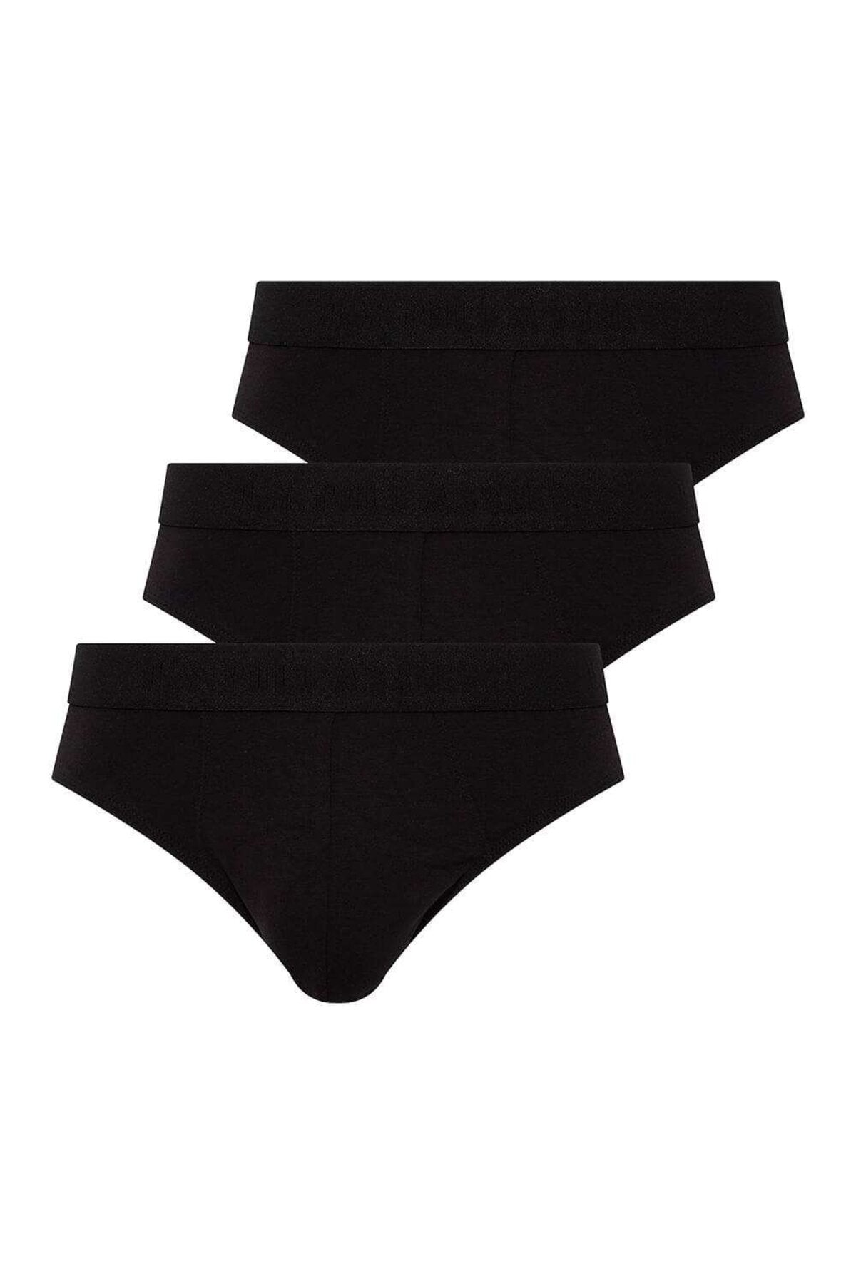U.S. Polo Assn., Set de chiloti din amestec de modal -3 perechi