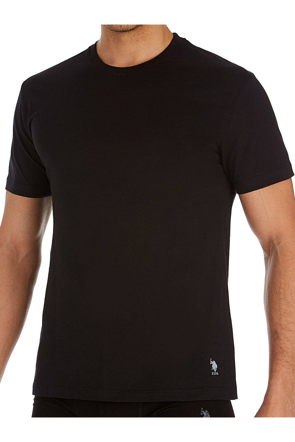 U.S. Polo Assn., Set de tricouri de casa cu decolteu la baza gatului - 2 piese