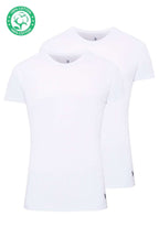 U.S. Polo Assn., Set de tricouri de casa cu decolteu la baza gatului - 2 piese