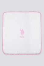 U.S. Polo Assn., Set de imbracaminte de bumbac cu imprimeu logo - 11 piese, Alb, Roz, 56-62 CM