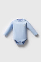 U.S. Polo Assn. Set trei body-uri din bumbac, prindere cu capse