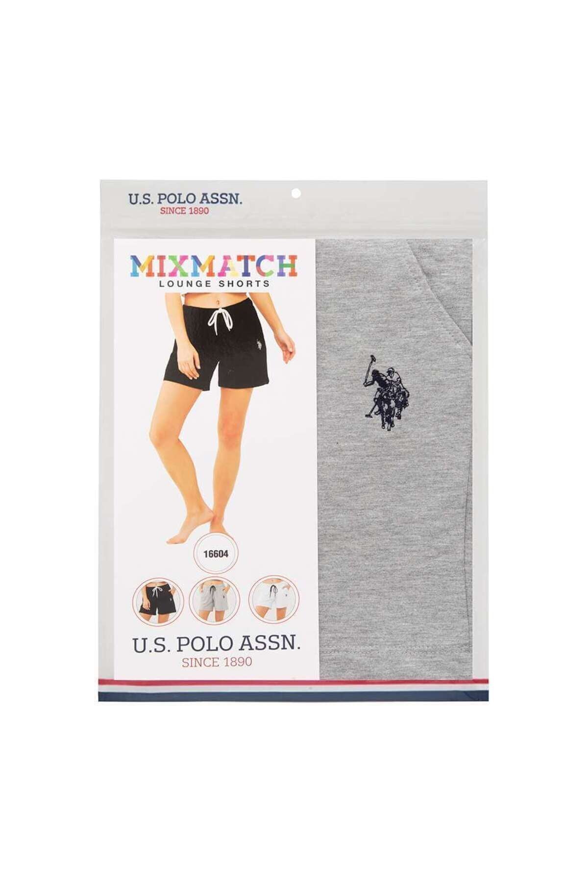 U.S. Polo Assn. Pantaloni scurti, cu banda elastica in talie