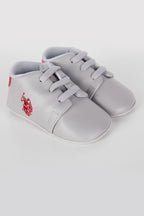 U.S. Polo Assn., Botosei de piele ecologica, Gri deschis, 19 EU