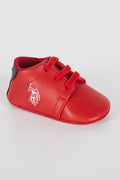 U.S. Polo Assn., Botosei de piele ecologica, Rosu, Albastru ultramarin, 19 EU